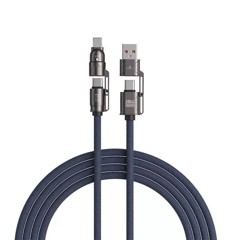 1.8 m 240W 4-in-1 Fast Charging Cable