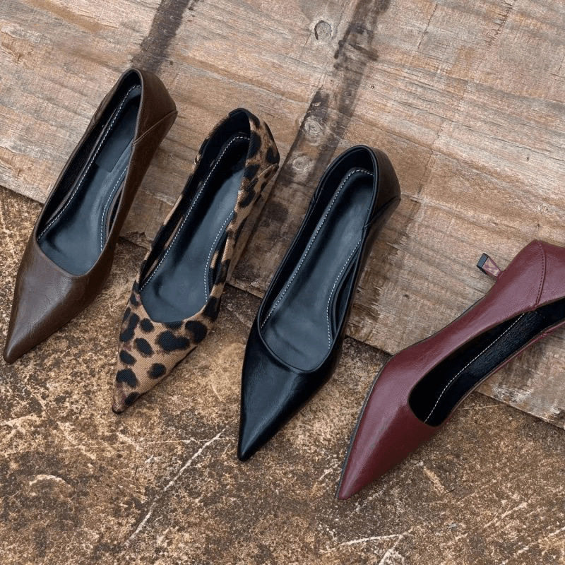 Pointed-Toe Stiletto Pumps